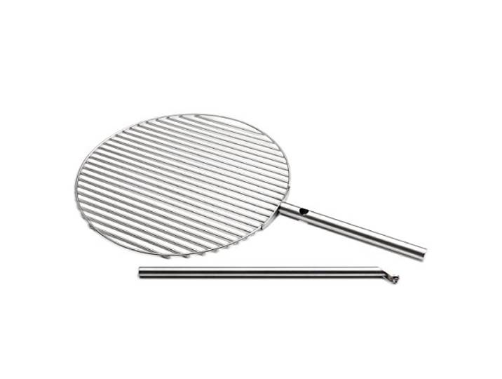 höfats - TRIPLE Grillrost 55 - verwandelt TRIPLE Feuerschale in einen Grill - höhenverstellbar und schwenkbar - Edelstahl - rund - Zubehör für TRIPLE Feuerschale