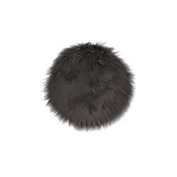 LAVIDA Stuhlkissen  Hunter ¦ grau Ø: 35.0