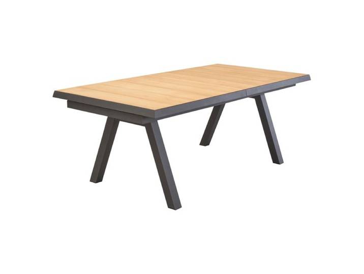 LC Garden Kumasi Ausziehtisch 200/260x100cm Aluminium/Teak