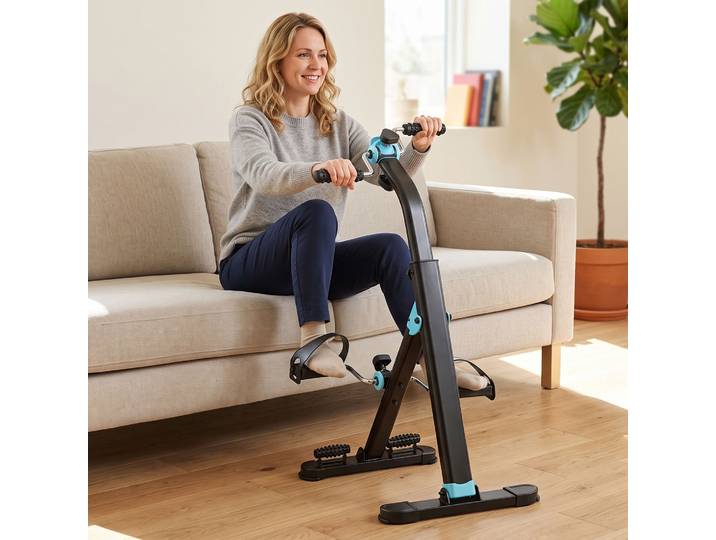 SPORTNOW Pédalier Pliable LCD Massage Rééducation Fitness
