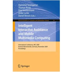 Intelligent Interactive Assistance and Mobile Multimedia Computing, Fachbücher