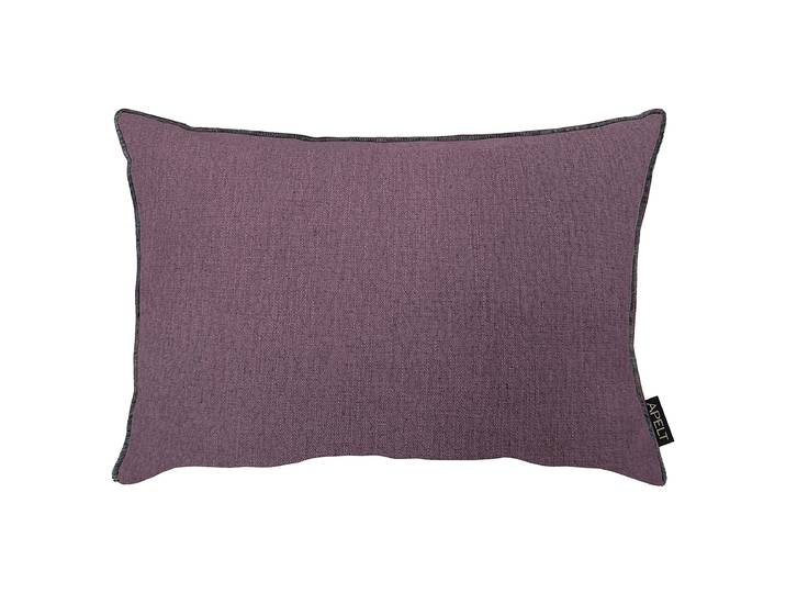 Coussin Stone Mauve/Rose vif 35 x 45cm Tissu