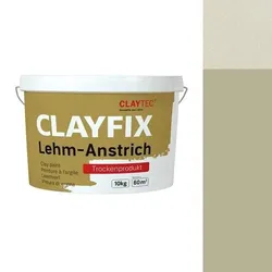 CLAYTEC CLAYFIX Lehm-Anstrich SCGR 3.1 Feinkorn - 10 kg Eimer