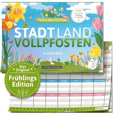DENKRIESEN - STADT LAND VOLLPFOSTEN® - FRÜHLINGS EDITION - 'In voller Blüte.' A4