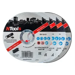 APP INOX Trennscheibe f. Edelstahl gerade Ø125mm x 1,6mm x 22,2