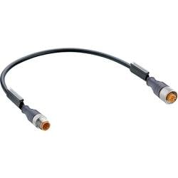 Lumberg Automation RST 5-RKT 5-228/1M-1 Sensor-/Aktor-Steckverbinder, konfektioniert M12 Stecker, gerade, Buchse, gerade 1.00 m Polzahl Sensoren: 5 1 St.