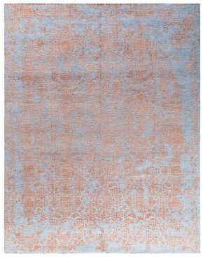 Overton "Ikat One-of-a-Kind Handmade Area Rug - Gold, 7' 10"" x 10' 1"" - 7' 10"" x 10' 1"""