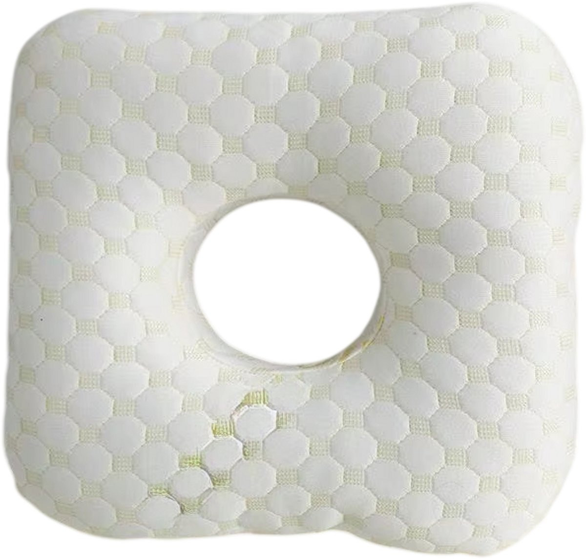Rimmo Katoenen Piercing Kussen – Ademend Ergonomisch Oorkussen met Ooropening voor Volwassenen