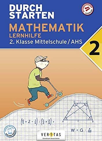 Markus Olf - Durchstarten - Mathematik - Mittelschule/AHS: 2. Klasse - Lernhilfe: Übungsbuch mit Lösungen - Preis vom 11.10.2026 15:43:13 h