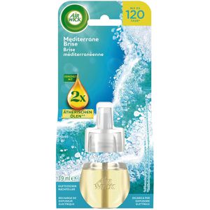 Airwick Raumduft Duftstecker, Duftölflakon, 19 ml, Nachfüller, ätherische Öle, Mediterrane Brise