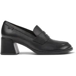 Camper für Damen. K201798-001 Kora schwarze Lederschuhe (36), 3 bis 5 cm, Lässig