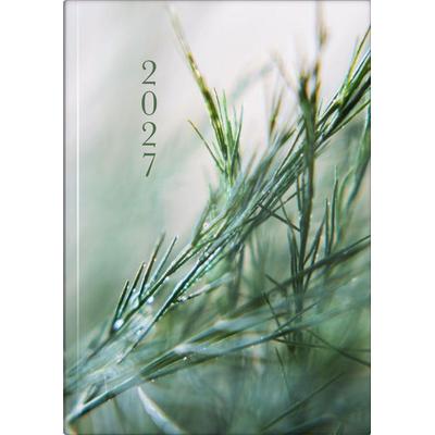 rido/idé 7021507017 Buchkalender Premium Young Line 2027 'Greeny' A5, Papier