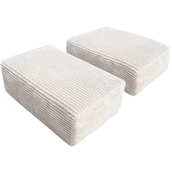 HOME DELUXE Zubehör Spielsofa LIV Cord Beige - Rechteckiges Kissen