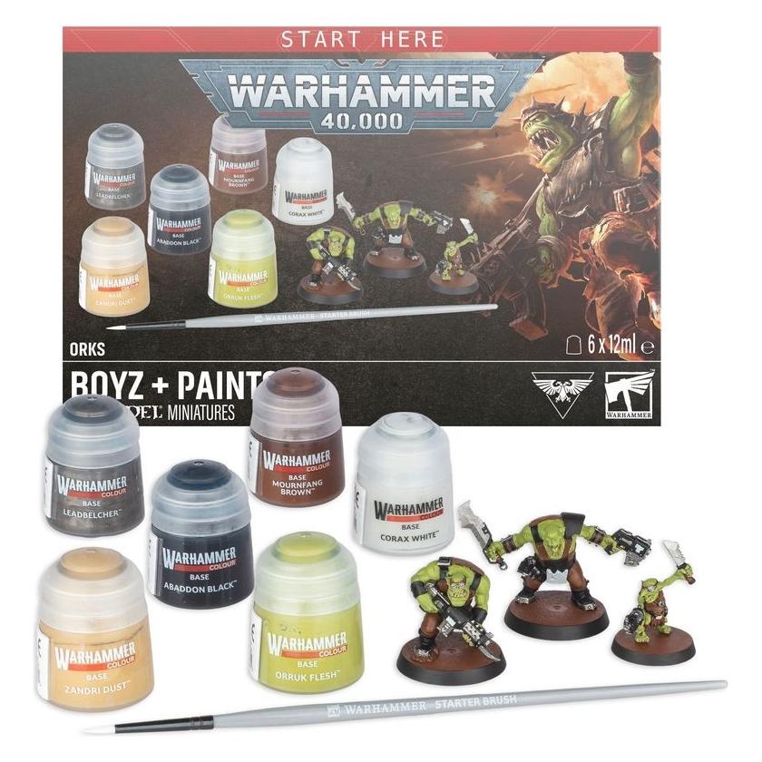 Games Workshop Warhammer 40k - Orks-Farbset (Kunststoff) (72796101)