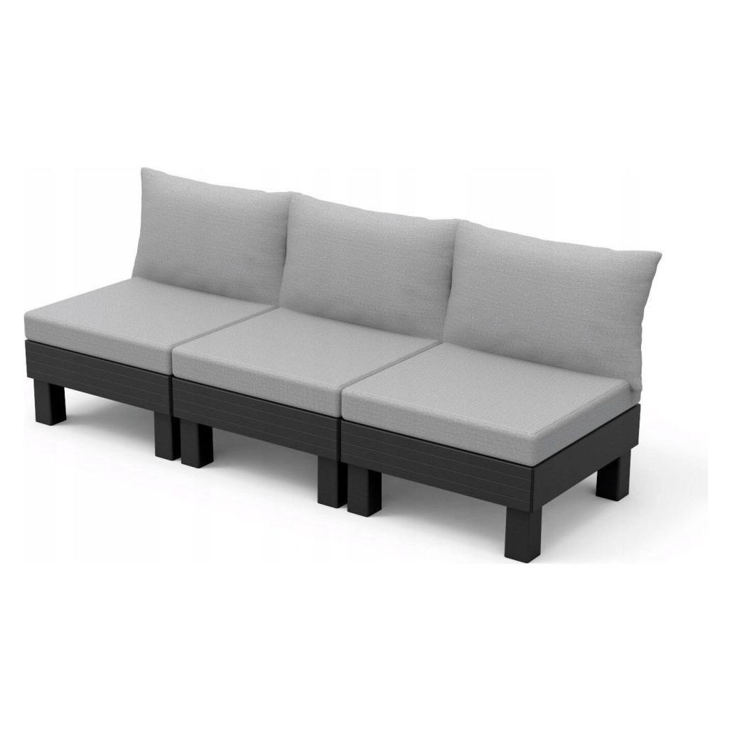Keter Darza divans trisvietigs Elements 3 Seater peleks/gaisi peleks 8711245158020 (29212921900)