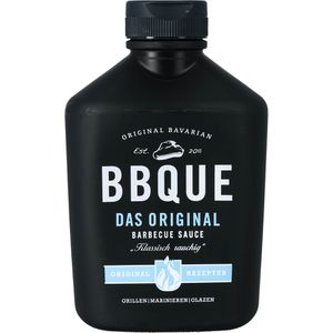 BBQUE BBQ-Sauce Das Original, Klassisch rauchig, in der Dosierflasche, 400 ml