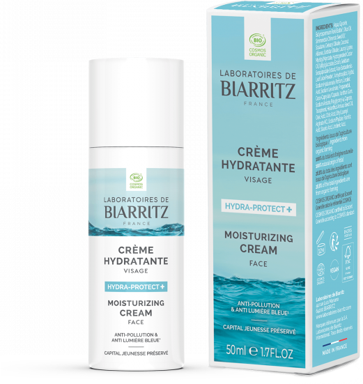 Laboratoires de Biarritz Hydra Protect+ Moisturizing Face Cream 50ml