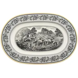 Villeroy & Boch, Serviergeschirr, Platte oval Audun Ferme