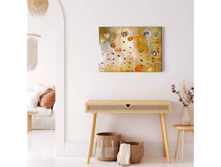Impression sur toile Golden Eye Polyester PVC / Épicéa Orange 70 x 50cm