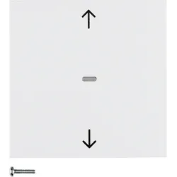 Berker KNX-Funk Jalousie-Taste polarweiß glänzend 85245289