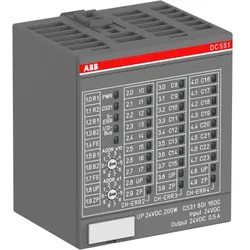 ABB DC551-CS31 Busmodul 8DI/16DC 24VDC,DI:24VDC,DC:24VDC/0,5A,1-Leiter CS31 1SAP220500R0001