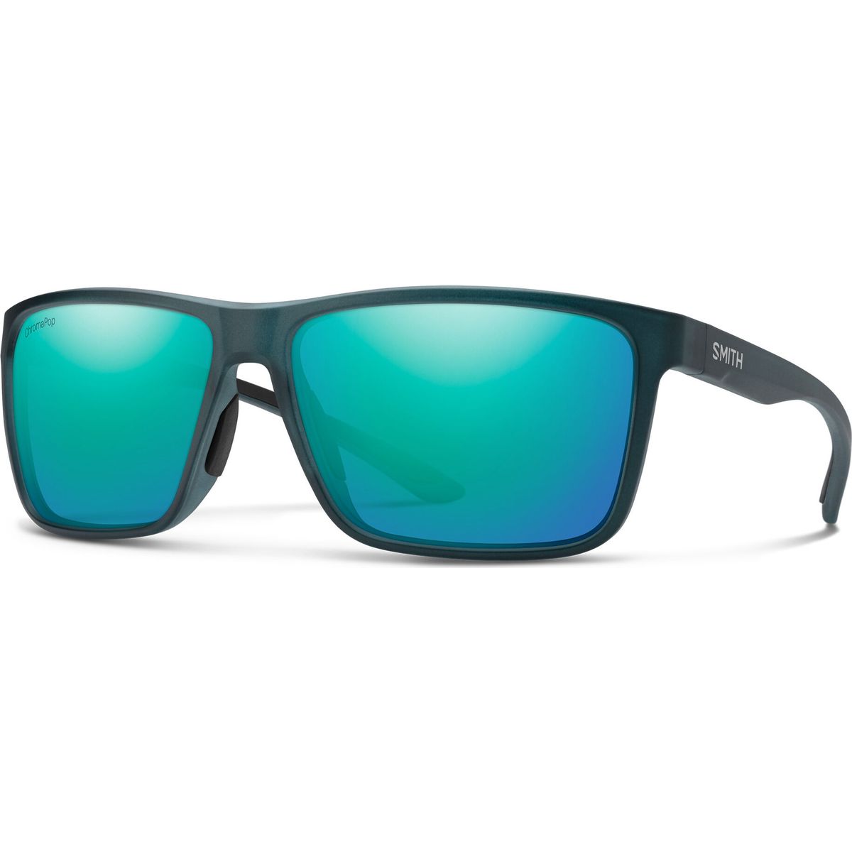 Smith Riptide matte pacific crystal chromapop glass polarized opal mirror (FJM-61QG) 203682FJM61QG