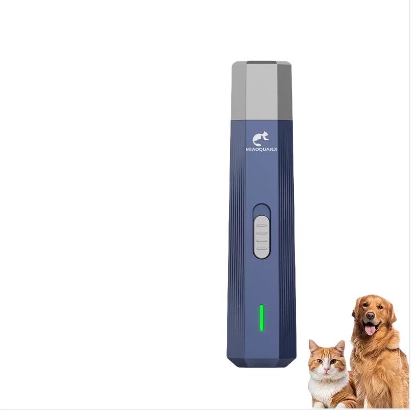 INF Elektrischer Krallenschleifer für Haustiere – Sichere und effektive Nagelpflege für Hunde und Katzen Blau