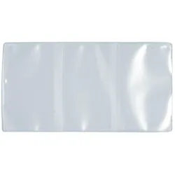 Ausweishülle PP transp 71 x 111 mm KFZ-Scheine EU-Führerscheine 10 Stk