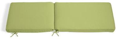 "74"" X 23"" Chaise Cushion - Piped, Piped/Pesto - Grandin Road"