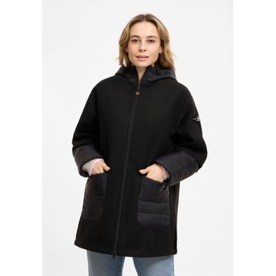 Winterjacke FRIEDA & FREDDIES "Frieda & Freddies Kurzmantel", Damen, Gr. 38, schwarz, 90% Polyester, 10% Viskose, Jacken Winterjacke