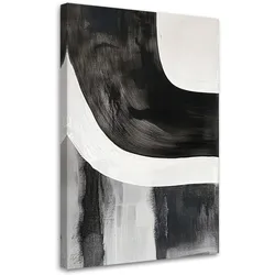 LEINWANDBILD Abstraktion Minimalismus Linien 60x90cm
