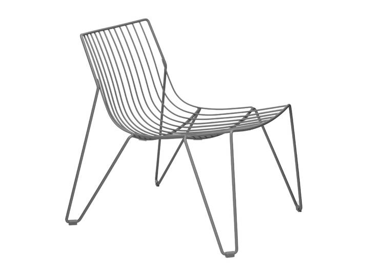 Massproductions Chaise longue Tio easy chair Stone Grey