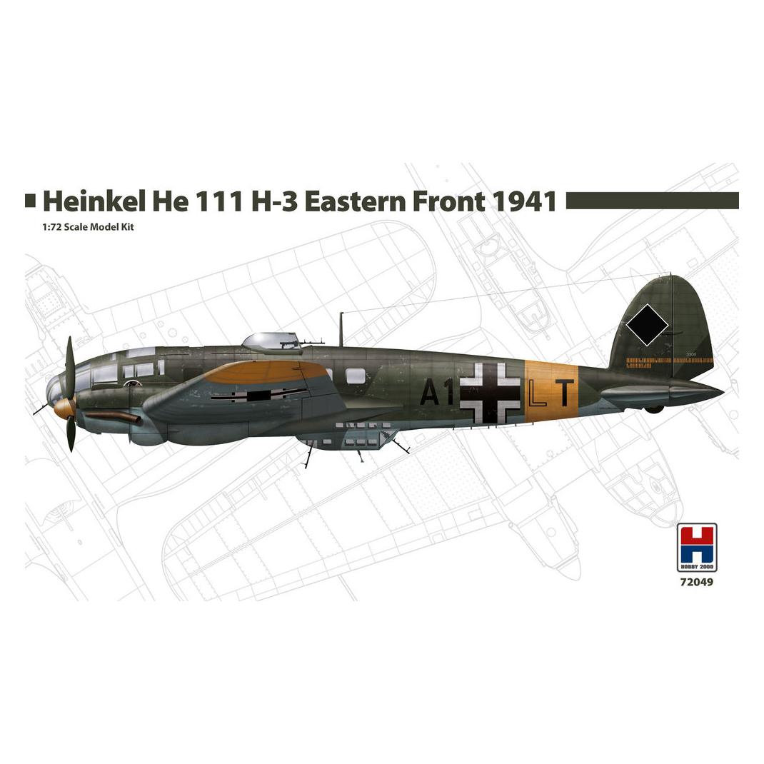 Hobby 2000 Heinkel He-111 H-3 Eastern Front 1941 - NEW (72049)