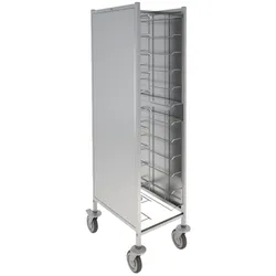 Wagen mit 12 führungen für self-service tabletten - 570x650x1720 mm - 92011620 Eurast