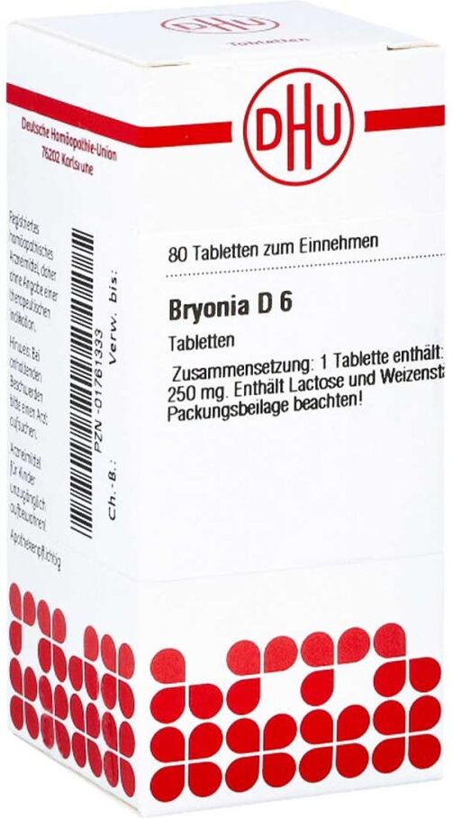 DHU Bryonia D6 Tabletten 80stk