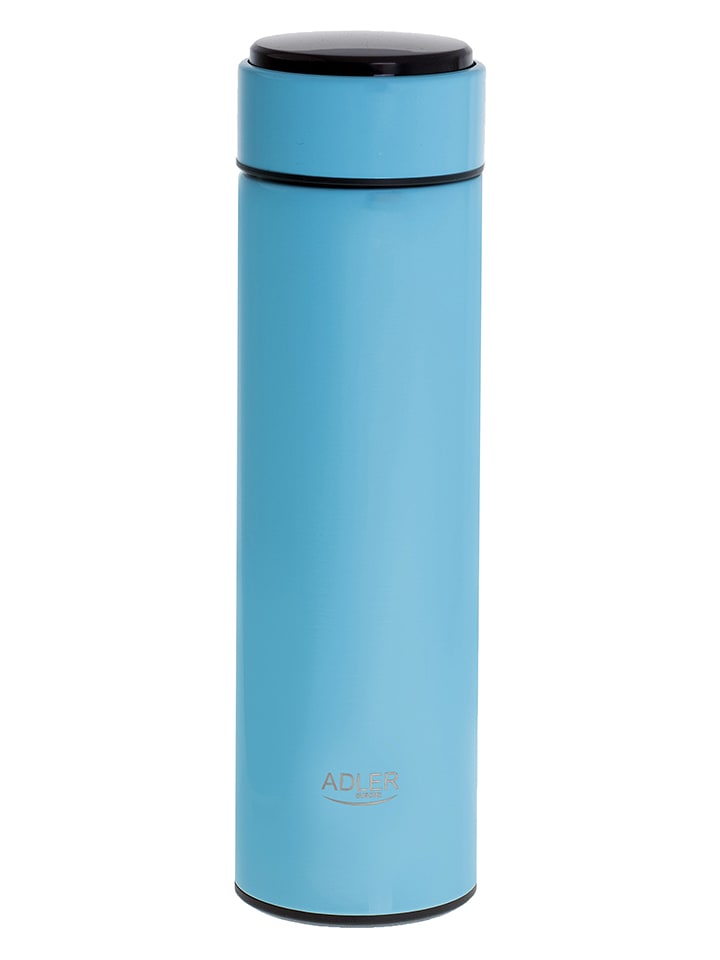Adler Thermoflasche "AD 4506" in Hellblau - 473 ml - onesize
