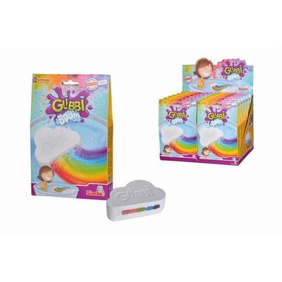 Glibbi Badebombe Boom mit Regenbogeneffekt