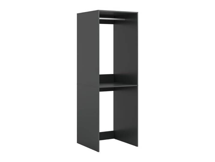 [en.casa] Armoire pour machine a laver anthracite 66 x 60 x 195 cm
