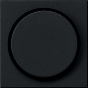 Gira Dimmer-Abdeckung System 55, 0650 005, schwarz
