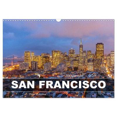 Kalifornien - USA - San Francisco (Wandkalender 2026 DIN A3 quer), CALVENDO Monatskalender
