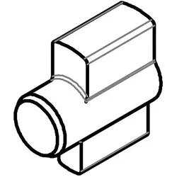 Kaba, Türschloss + Schliesszylinder, Kupplung Halbzylinder Modular (Halbzylinder)