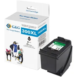 G&G XL-Druckerpatrone kompatibel mit HP 300XL schwarz