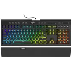 URAGE Gaming-Keyboard "Exodus 900 Mechanical" Blaue Switches Schwarz, QWERTZ DE