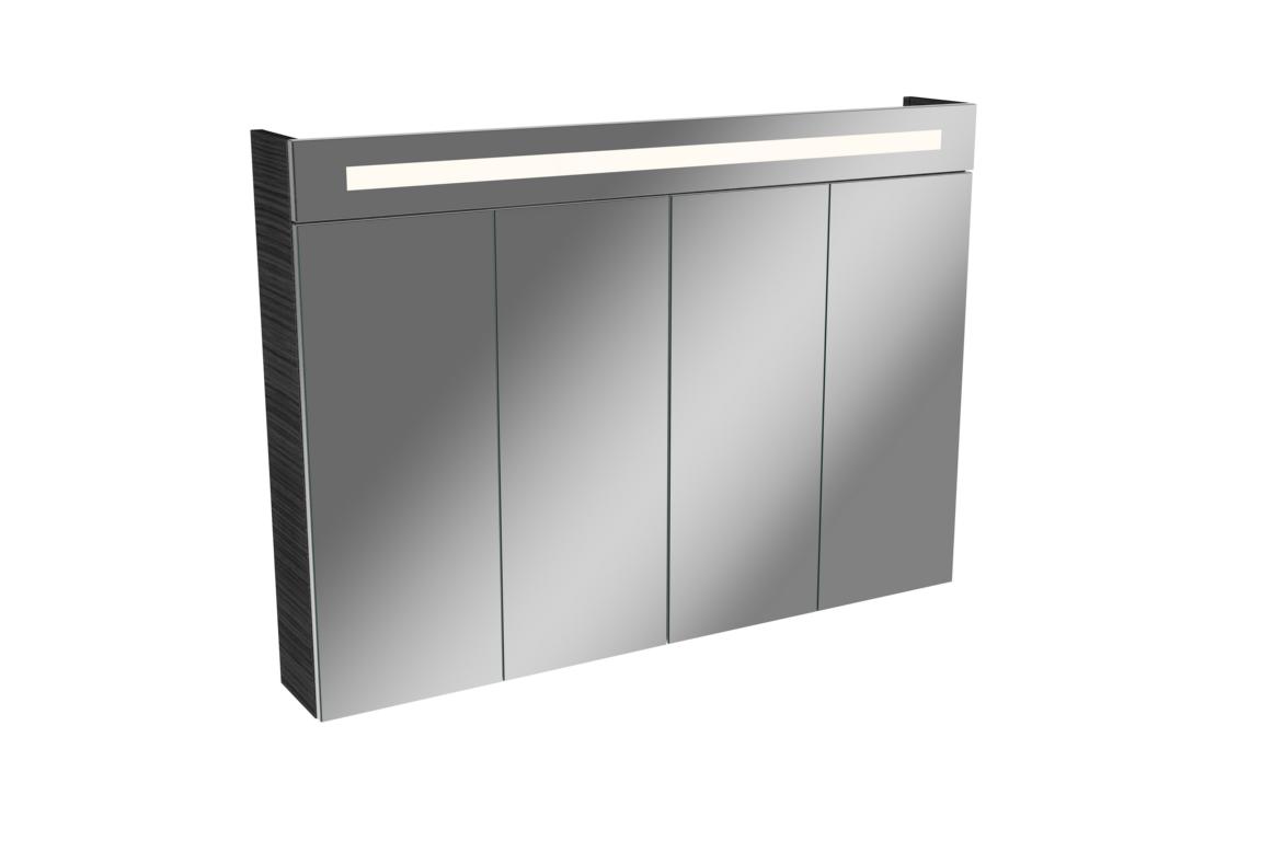 FACKELMANNGMBH TWINDY Faltt.Sp-Schrank Dark Oak,110x78,5x16,5,4 Türen 16889631