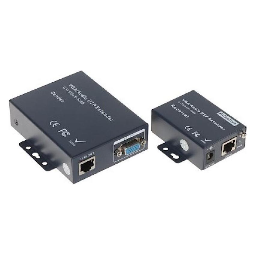 VGA+Audio Extender über UTP Delta Multimedia (VGA+AU/UTP)