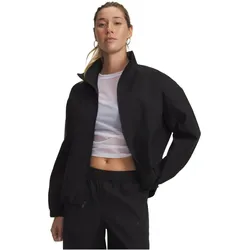 UNDER ARMOUR Unstoppable Woven Trainingsjacke Damen 008 - ultimate black/ultimate black XL