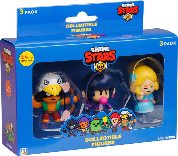 PMI Brawl Stars figuurset met 3 stuks