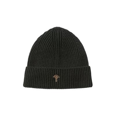 Strickmütze JOOP "Amante", Damen, schwarz, Strick, Wollmischung, Mützen Strickmütze, mit Schal