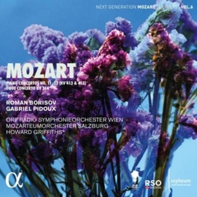 Klavierkonzerte KV 413 & 415/Oboenkonzert KV 314 - Borisov,Pidoux,Griffiths,Orf Rso Wien, CD