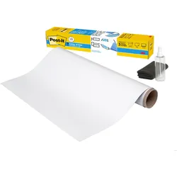 Post-it, Zubehör Präsentieren, Flex Write Surface Whiteboard-Folie 242 (B) x 121 (H) cm Weiss